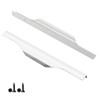Fatiya 2 Pieces Aluminium Alloy Finger Pulls for Cabinets, 11.8