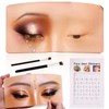Penugo Makeup Practice Face Board, Silicone Makeup Mannequin Face for