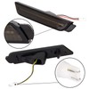 ECOTRIC Side Marker Light Compatible with 2010-2015 Chevy Camaro Amber/Red