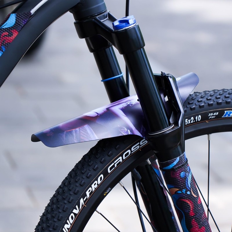 Chooee MTB Mudguard, Mountain Bike Mudguard Rear/Front, Bicycle Mudguard Fit