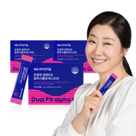 Dual Fit Alpha CD Alpha Cyclodextrin 3 boxes, total 90 packets (3-month supply) / 듀얼핏 알파cd 알파시클로덱스트린 3박스 총90포 (3개월분)