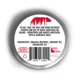 Delight Naturals Voyageur Mustache Wax - Trappers Point