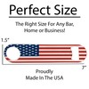 USA Flag United States Old Glory Speed Bottle Opener Heavy