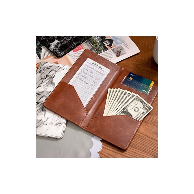 CoBak Presentadores de Cheques para Restaurante, Porta Tarjetas de Comprobante