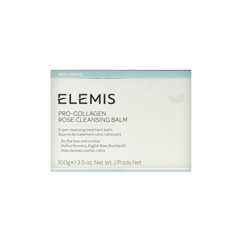 ELEMIS Pro-Collagen Rose Cleansing Balm, Soothing Cleansing Treatment Balm, 105