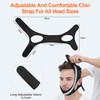 Upgraded Anti Snore Device, Anti Snore Chin Strap, Skin-Friendly, Breathable