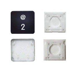 Replacement Individual AP08 Type Number 2 Keycap and Hinge for MacBook Pro Model A1425 A1502 A1398 for MacBook Air Model A1369/A1466 A1370/A1465 Keyboard to Replace The 2 Key Cap and Hinge