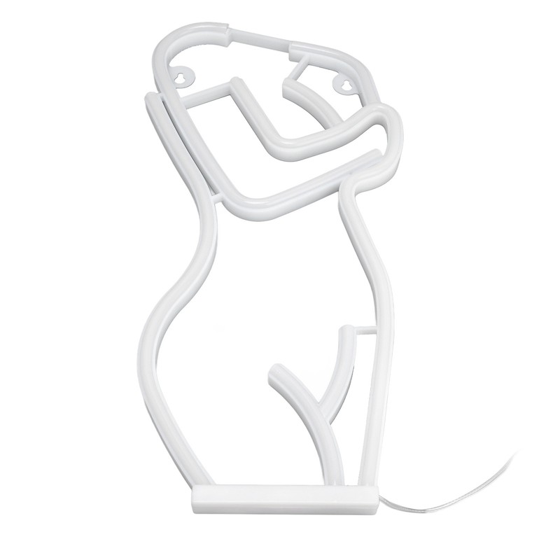 LED Neon Light Neon Sign Body Shape Art Wall Decorative