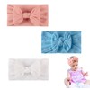 Pack of 3 Hair Bows Girls Hair Band Baby Girl