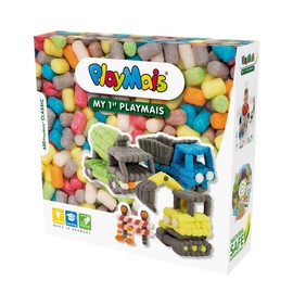 PlayMais Basic Craft Set for Children Aged 3 Years and Over, Colourful Crafts, Natural Toy, Promotes Creativity and Motor Skills, Gift for Girls and Boys, Made in Germany