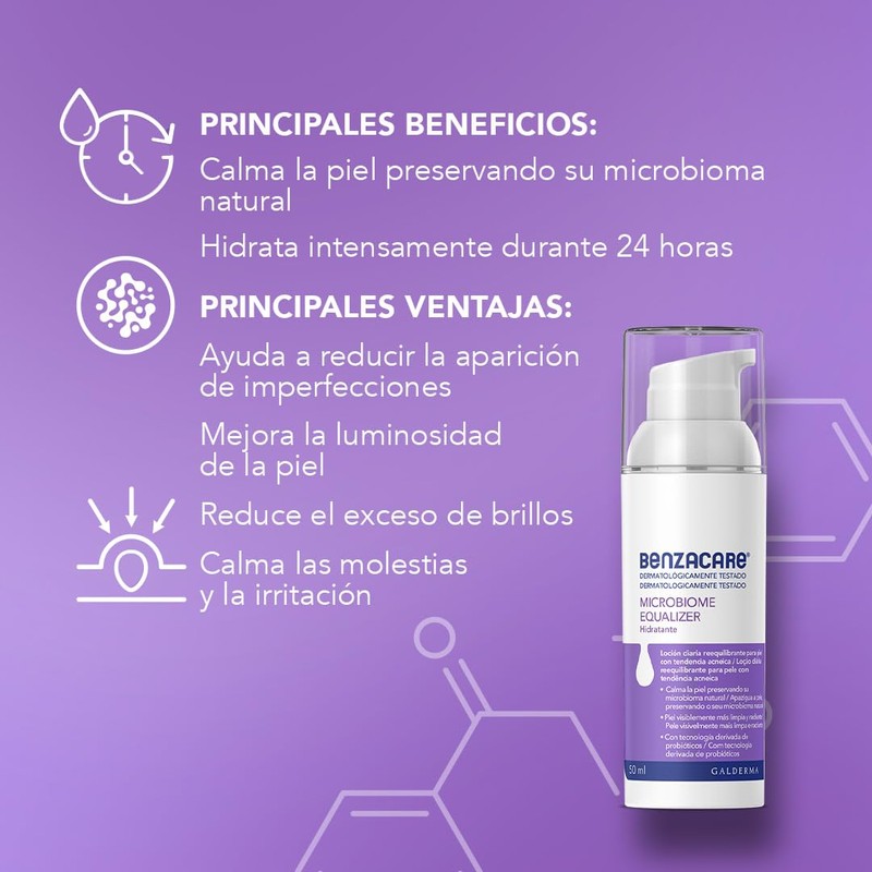 Benzacare Microbiom Equalizer 50ml Lotion