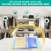 Vacuum Bags for Clothes with Set of 10, 4 Sizes
