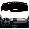 Compatible con Mazda CX-3 CX3 2016-2019, cubierta para salpicadero de