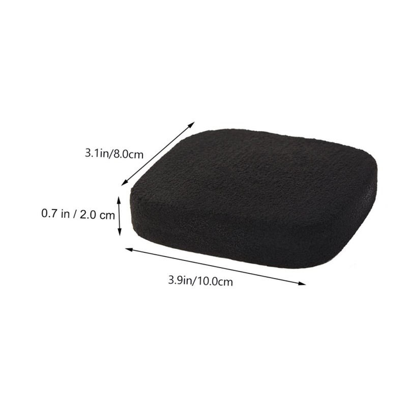 Baluue 1set Bamboo Charcoal Face Sponges Facial Cleansing Tool for