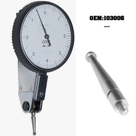 VGOL 2,0 mm Kontaktpunkte für Messuhrprüfanzeige 103006 M1,6 Punkte, kompatibel mit Mitutoyo