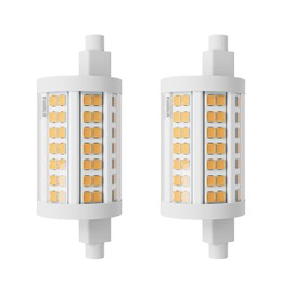 Familite R7S LED Bulb 78MM, 15W Dimmable J78 Flood Light, 150W Halogen T3 Replacement for Torchiere Wall Sconce Work Banker Light, Natural White 4000K, Pack of 2