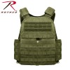 Rothco Tactical Plate Carrier Vest Modular Molle - OD Green