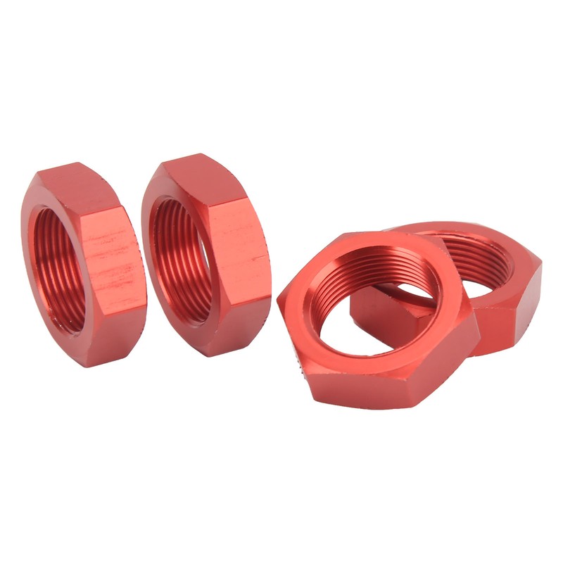 4 Pcs 24mm Wheel Hex Hub Nut Aluminum Alloy High