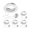 ledscom.de 5 Pieces Ceiling recessed Frame Fere recessed Frame White