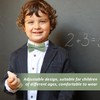 IDNVFY Pack of 2 Cotton Bow Tie, Adjustable Bow Tie,