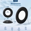 Amico 4 Pack 5/6 inch 5CCT LED Recessed Lighting, Dimmable,