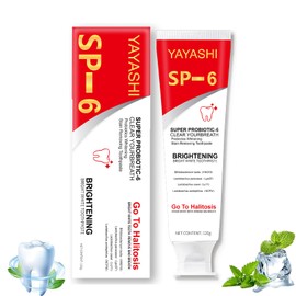 SP-6 Ultra Whitening Toothpaste, Deep Cleaning Care Fresh Breath Super Probiotic Toothpaste with Probiotic Oalance Oral Microbiot,120g/4.23Oz (1)