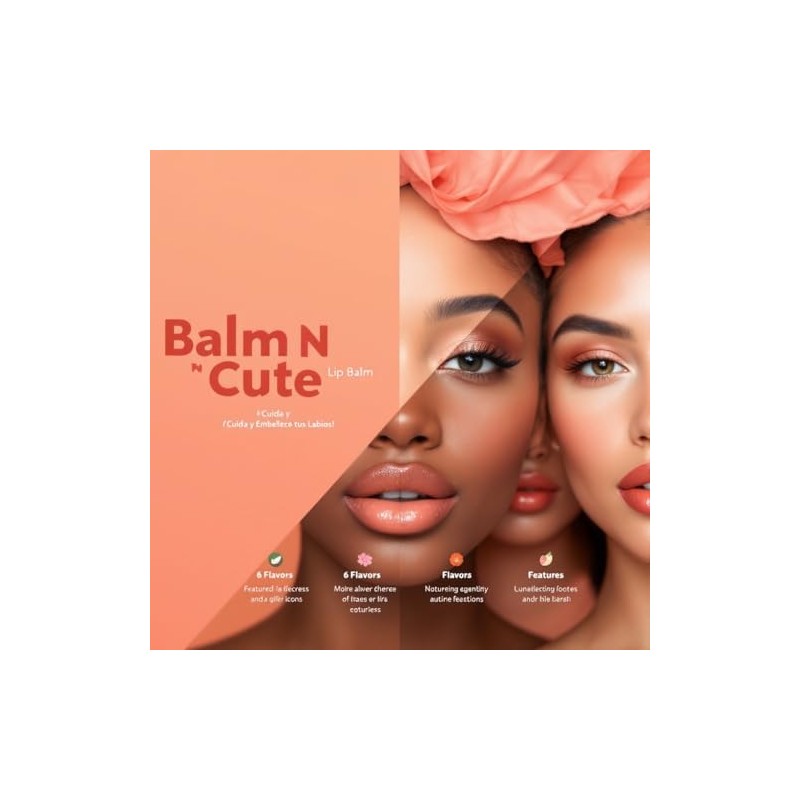 Balm N' Cute Bálsamo Labial de Beauty Creations - ¡Cuida