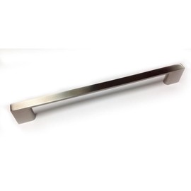Richelieu Hardware H8310160BNT 6 5/16-inch (160 mm) Center-to-Center Brushed Nickel Modern Cabinet and Drawer Pull Handle for Kitchen, Bathroom, and Furniture