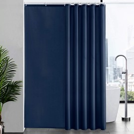 Furlinic Shower Curtain, Bathroom Curtain For The Bathtub, Textile Bath Curtain