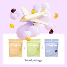 Slow glow travel package (multivitamin + vitamin C&D + arginine) / 슬로우글로우 여행패키지 (멀티비타민 + 비타민C&D + 아르기닌)