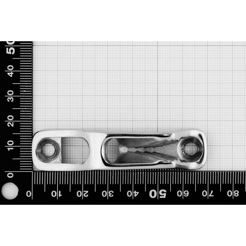 Edelstahl Tauklemme für Taudurchmesser 5 mm, A4-AISI 316