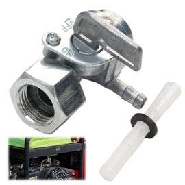 Yenblow Universal Generator Petcock Fuel Shut Off Valve M16x1.5mm, Gas Tank Switch Compatible with Predator Champion Generac Honda Husky Powermax 5.5HP to 16HP Engines Replacement Part