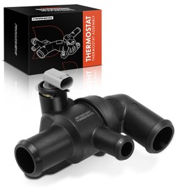 Frankberg Thermostat Coolant 90°C Compatible with Cabrio 450 0.6L 0.7L 2000-2004 City-Coupe 450 0.6L 0.7L 1998-2004 Fortwo Cabrio Coupe 450 0.7L 2004-2007 Replace# A16020003 15