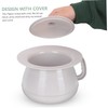 ORFOFE Covered Kids Urinal Portable Night Urine Pot Easy to