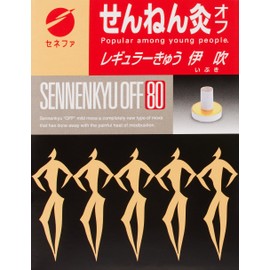 せんねん灸オフ レギュラーきゅう 伊吹 80点入