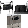 Wheelchair Side Storage Bag Organizer Waterproof Multi Pocket Armrest Pouch