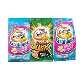 Pepperidge Farm 3-bag multi-flavored Goldfish bundle