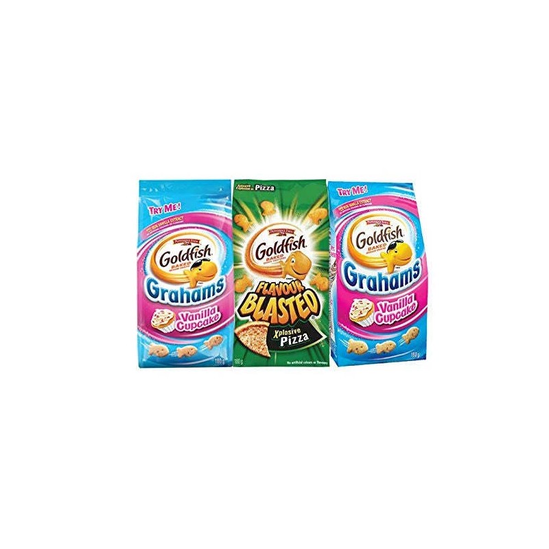 Pepperidge Farm 3-bag multi-flavored Goldfish bundle