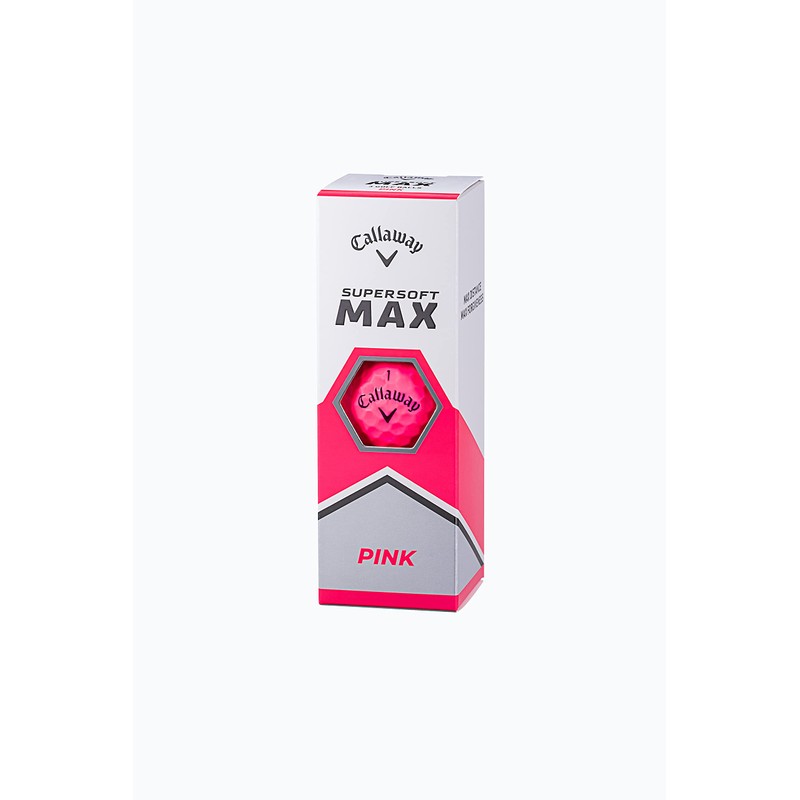 Callaway Golf Balls SUPERSOFT MAX 23 PNK 1 Dozen (Pack
