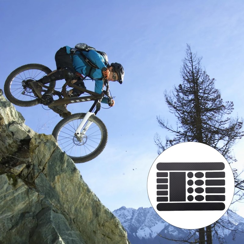 Pack of 3 Protective Film Bicycle Frame, Frame Protection Film