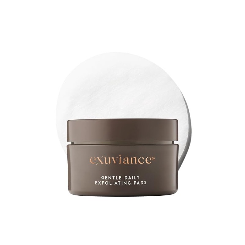 Exuviance Almohadillas exfoliantes diarias suaves, Blanco