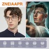 ZNEIAAPR Myopia Distance Sport Glasses for Men Women, Blue Light