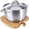 Dimono® Fruit Basket Bamboo Folding Basket, Fruit Bowl, Vegetable Bowl