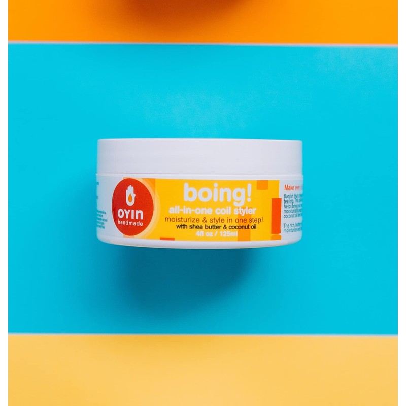 Oyin Handmade Boing! !All-In-One Coil Styler Gel| Defines & Moisturizes