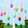 JOYIN 2.36 Inch Easter Colourful Hanging Eggs, 36 Pieces