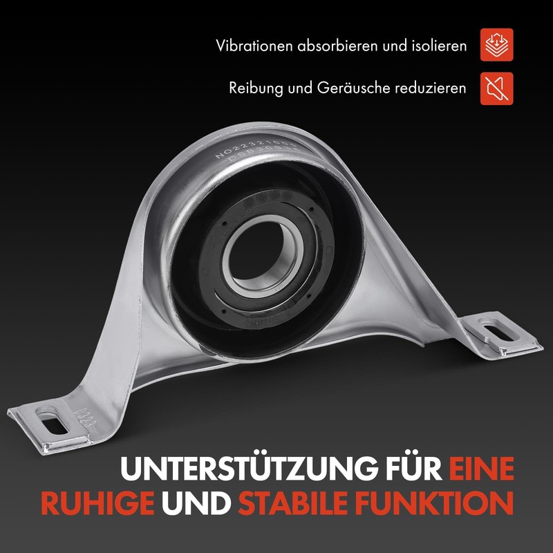 Frankberg Bearing Propeller Shaft Compatible with E-Class W210 2.0L-3.2L 1995-2002