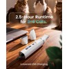 oneisall Quiet Cat Clippers for Matted Hair, 3 in 1