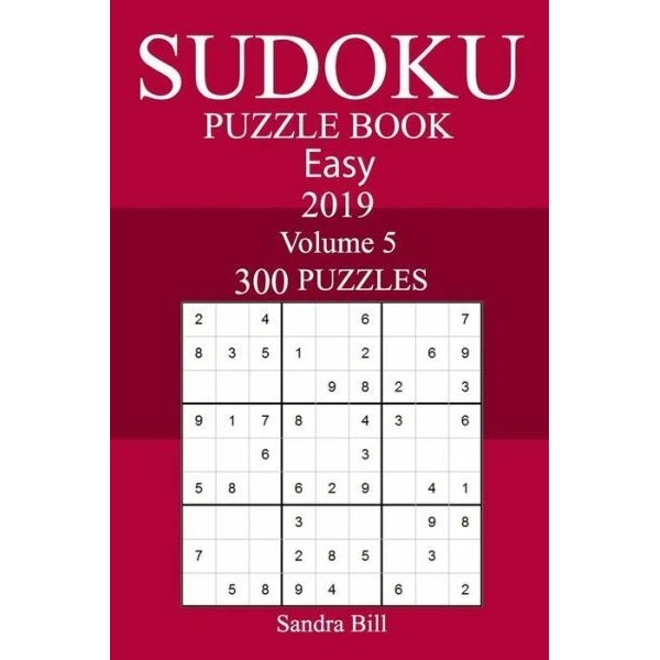 300 Easy Sudoku Puzzle Book 2019