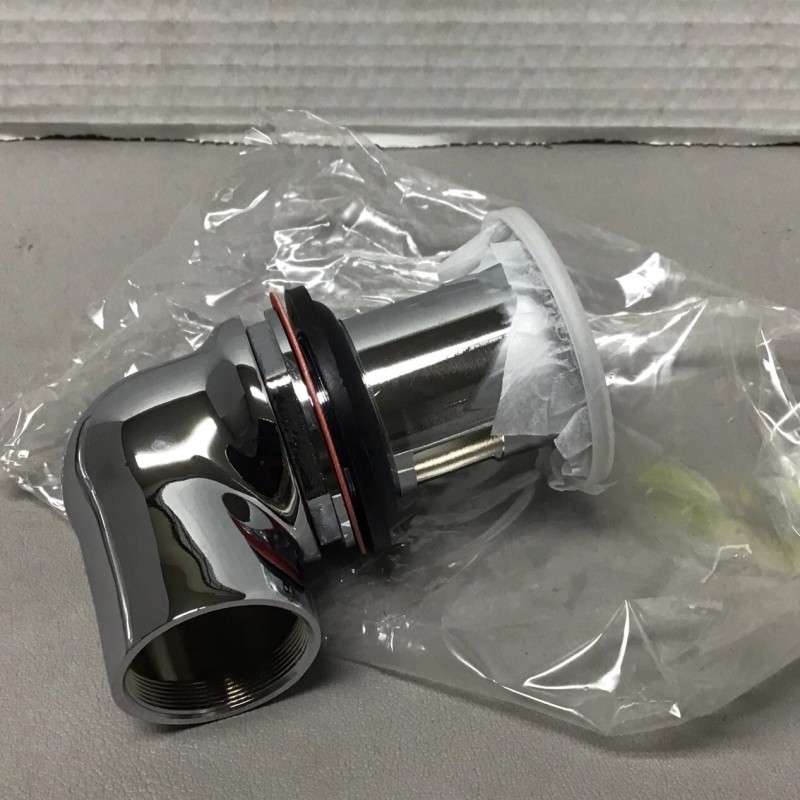 T&S T & S Chrome Offset Grid Drain Assembly B-0898-OF