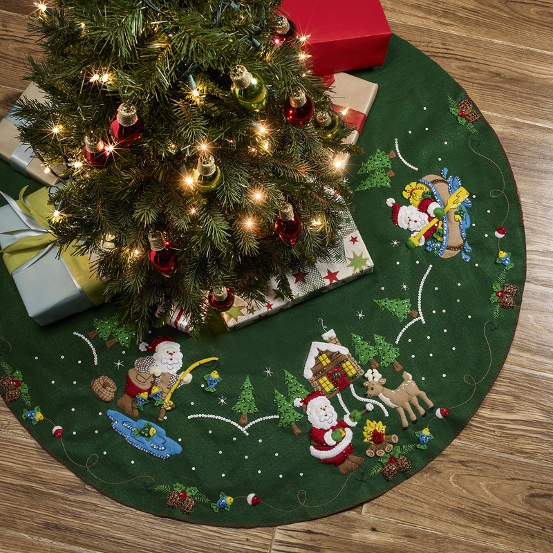 FELT TREE SKIRT LODGE